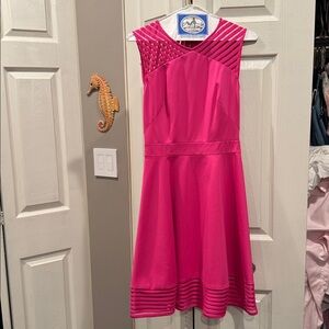 Ted Baker London Vibrant Pink Short Dress